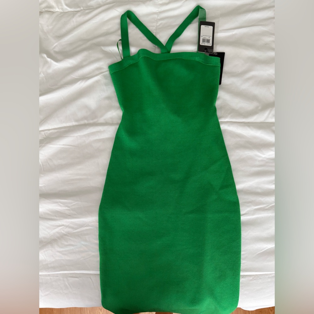 Bandage Green Dress
